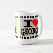 私はジョージアが大好き – マグカップ (正面右)