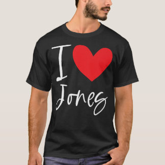 私はジョーンズの名前パーソナライズされた男BFFの友人 Tシャツ