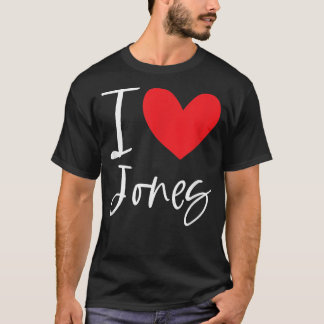 私はジョーンズの名前パーソナライズされた男BFFの友人 Tシャツ