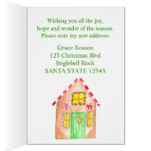 私はジンガーブレッドハウスを引っ越しました (内側 (右))