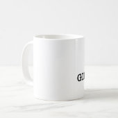 私はジンラミーを愛します コーヒーマグカップ (正面左)