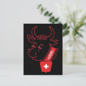 私はスイス・ポストカルテが好きです ポストカード (スタンド正面)