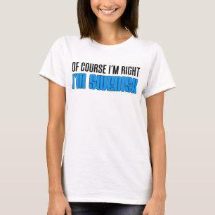 私はスウェーデン人だ Tシャツ