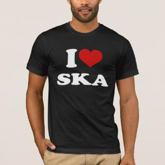 私はスカを愛している Tシャツ