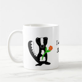 私はスカンクされている マグカップ