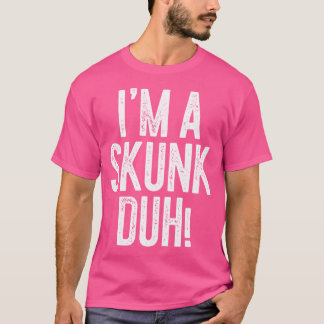 私はスカンクだ Tシャツ