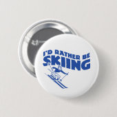 私はスキーをしたい（男性） 缶バッジ (正面&裏面)