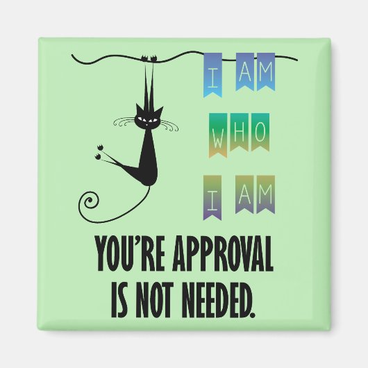 私はスクエアマグネットだ マグネット (正面)