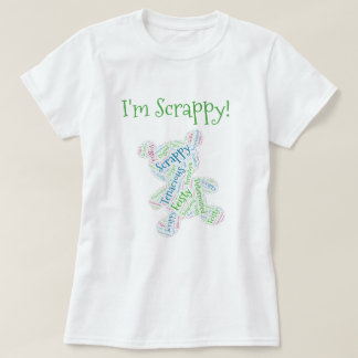 私はスクラッピーです Tシャツ