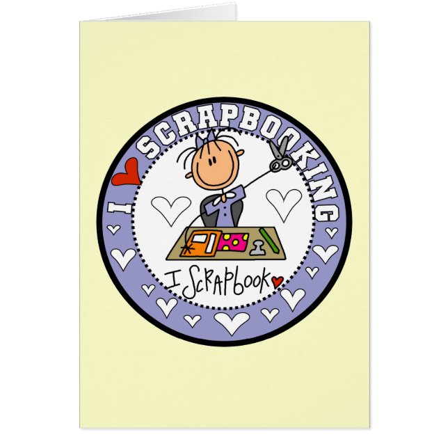 私はスクラップブック作りを愛します (正面)