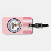 私はスクラップブック作りを愛します ラゲッジタグ (正面横)