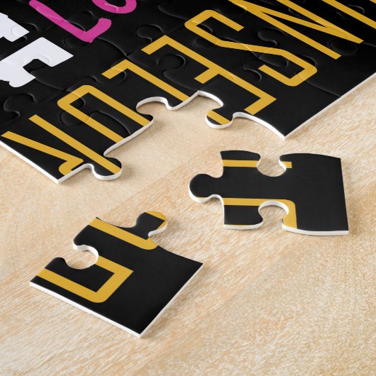 私はスクールカウンセラーとして感謝している ジグソーパズル (側面)