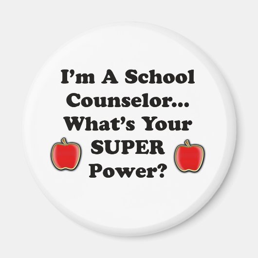 私はスクールカウンセラー マグネット (正面)