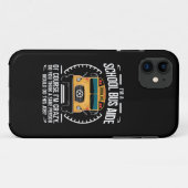 私はスクールバスの補助 Funny Back to School Case-Mate iPhoneケース (裏面(横))