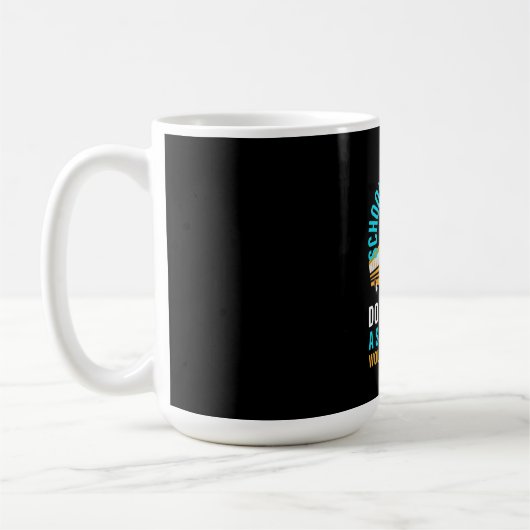 私はスクールバスドライバーだ コーヒーマグカップ (左)