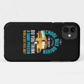 私はスクールバスドライバーだ Case-Mate iPhoneケース (裏面(横))