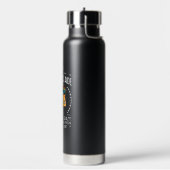 私はスクールバス助手の新学期おもしろいだ ウォーターボトル (左面)