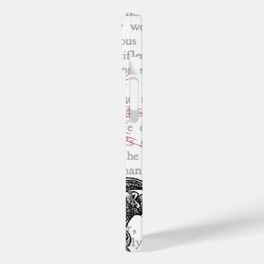 私はスケルトンだ Case-Mate iPhoneケース (裏面 / 左)