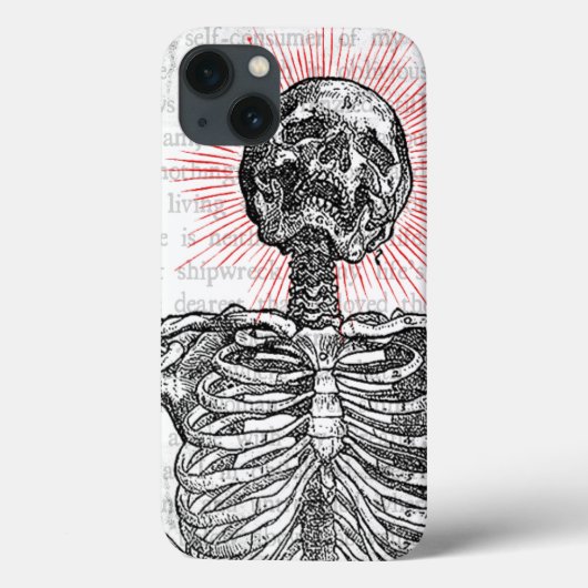 私はスケルトンだ Case-Mate iPhoneケース (裏面)