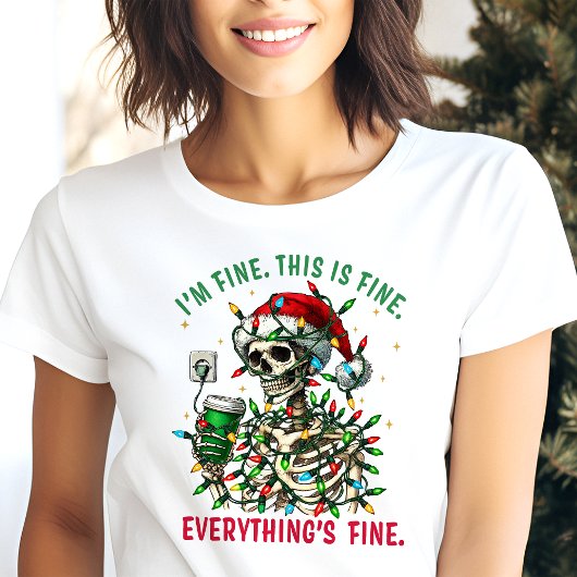 私はスケルトン素晴らしのク素晴らしリズマおもしろいスだ トライブレンドTシャツ