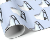 私はスケートで滑ることを愛します! ラッピングペーパー (ロールコーナー)