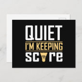 私はスコア保を静める ポストカード (正面/裏面)