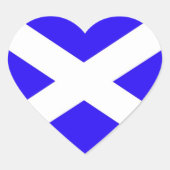 私はスコットランドのサンタイヤのステッカーが大好きだ ハートシール (正面)