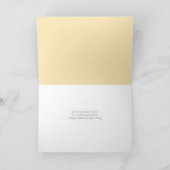 私はスコットランドの子犬の愛バレンタインデーに黄色 カード (内部)