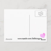 私はスコットランドを愛している ポストカード (裏面)