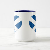 私はスコットランドを愛します マグカップ (中央)