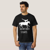 私はスタントヴォールティングを行う Tシャツ (正面フル)