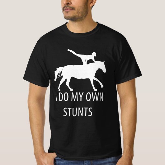 私はスタントヴォールティングを行う Tシャツ (正面)