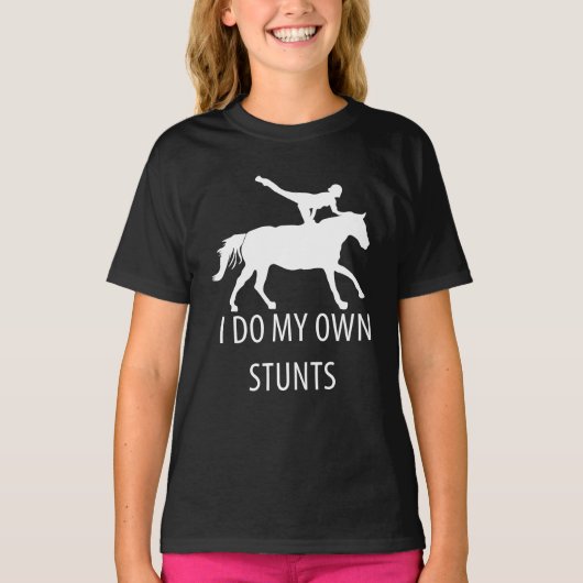 私はスタントヴォールティングを行う Tシャツ (正面)