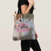 私はスター トートバッグ (クローズアップ)