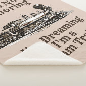 私はスチームの媒体である夢を見て、いびきではない シェルパブランケット (3/4)