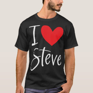 私はスティーブの名前パーソナライズされた男のBFF友人が大好き Tシャツ