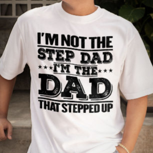 私はステップパパ私はパパおもしろい諺パパ Tシャツ