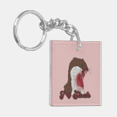 私はストアツが大好き キーホルダー (正面左)