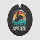 私はストップここに来た オーナメント (正面)