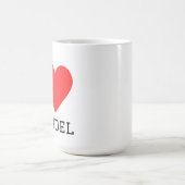 私はストルーデルが好き コーヒーマグカップ (中央)