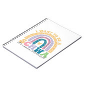 私はストレスのない科学のシュワになりたい ノートブック (左側)