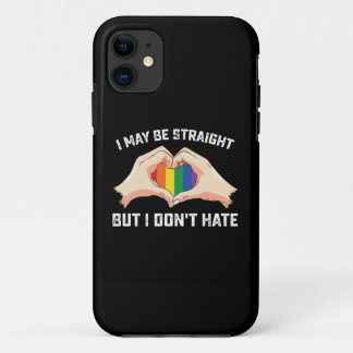 私はストレートかもしれないが、私はゲイレズビアンを嫌わない iPhone 11 ケース