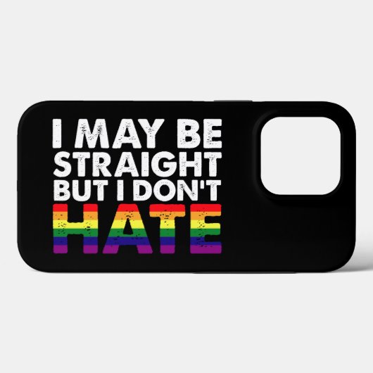 私はストレートだけどLGBTゲイが嫌いなわけじゃない Case-Mate iPhoneケース (裏面 (横))