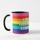 私はストレートで飲むことさえできない マグカップ (左)