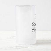 私はストロベリーミルクシェイクが大好き フロストグラスビールジョッキ (中央)