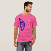 私はストームアルファ1認識度蝶 Tシャツ (正面フル)