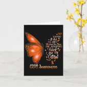 私はストームクランプ認識度蝶 カード (黄色い花)