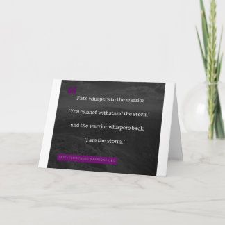 私はストームコレクションだ カード