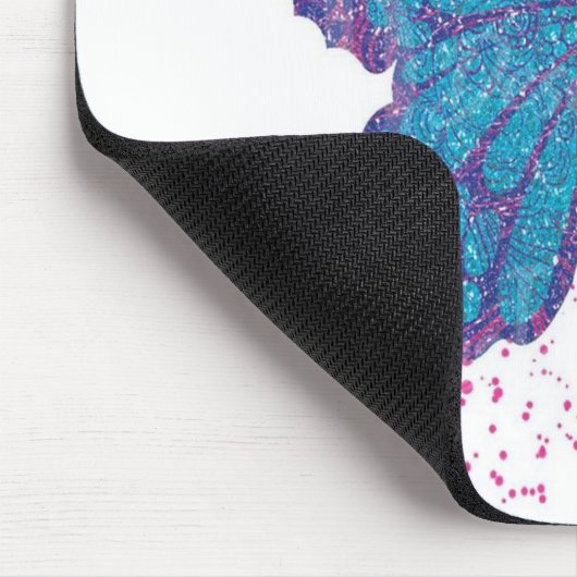 私はストームバタフライやる気を起こさせる引用文 マウスパッド (コーナー)