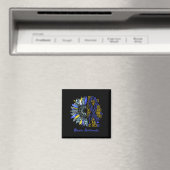 私はストームヒマワリLeopard Ataxia Warrior Sur マグネット (インサイチュ (食洗機))